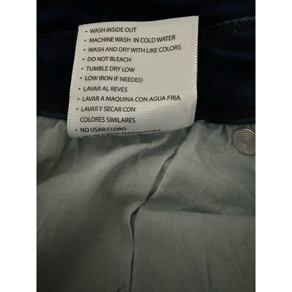 Kancan Jeans High Rise Super Flare Jeans, Dark Wash, Size 11 - Picture 5 of 6